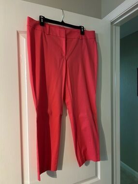 Ann Taylor Coral Pink Dress Pants